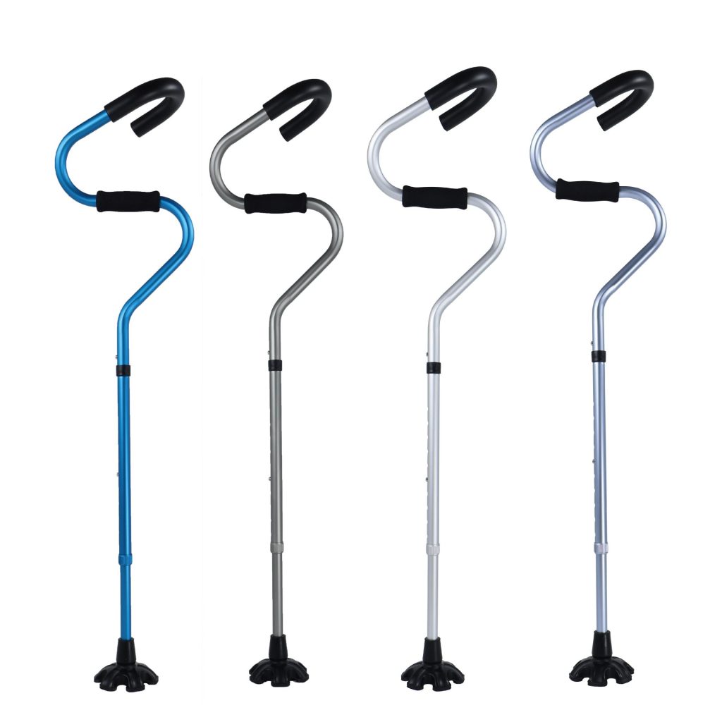 S-shaped 2-in-1 Underarm Crutch
